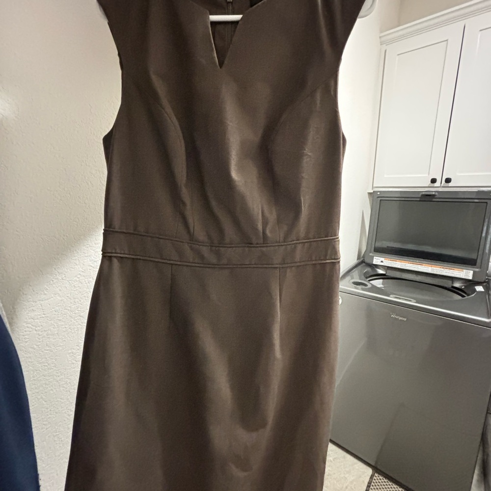 The Limited Collection - Brown Sleeveless Dress business casual size 6